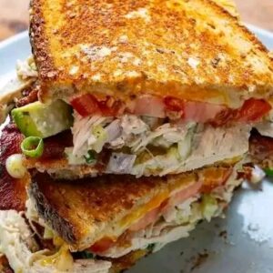Chicken Sandwich and chips