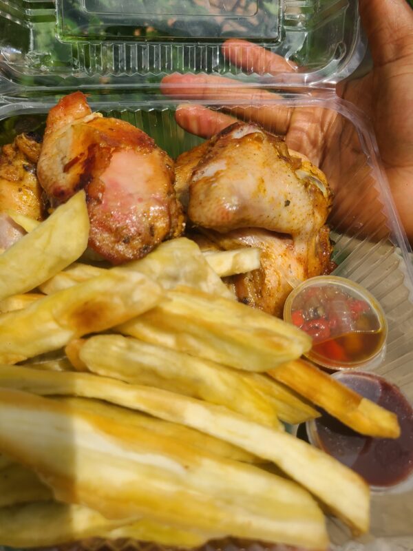 Fries and Full-Chicken
