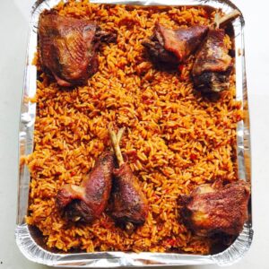 Smokey jollof rice