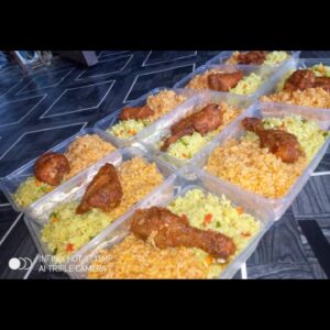 Plate of rice