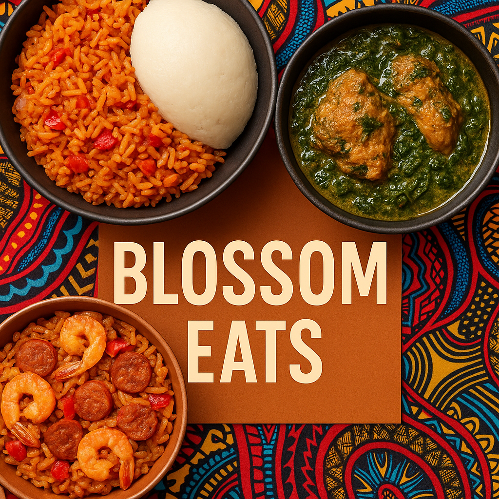 Blossom eats